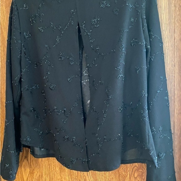 K Studio beaded jacket. Size 14. Vintage, made in USA - Picture 5 of 12